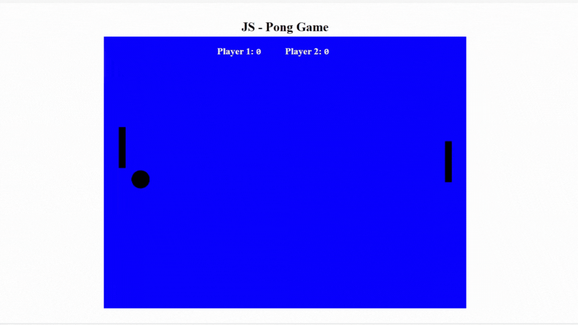 Pong Game Project